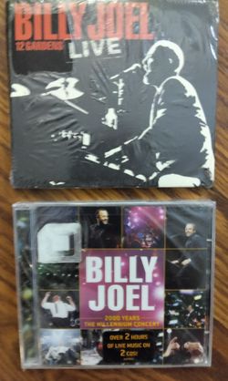 4 NEW SEALED BILLY JOEL "LIVE IN CONCERT" CDS