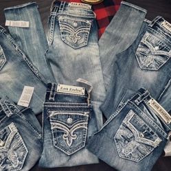Women 24,25 Rock Revival Skinny Jeans