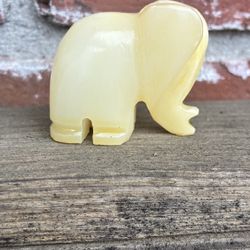 Onyx Stone Elephant