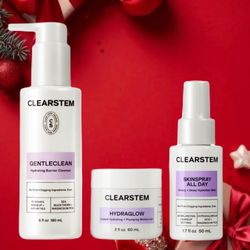 Set Of Clearstem Skincare Products NEW