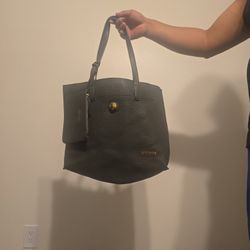 Olive Green Kenneth Cole Tote Purse