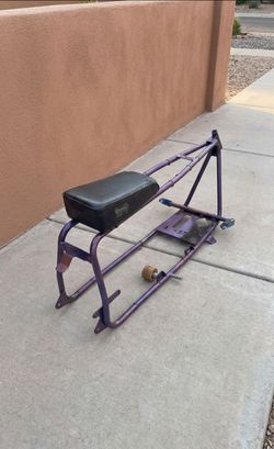 Stretch mini bike frame and forks