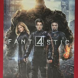 Fantastic Four 2015 27x40 Double Sided Movie Poster New