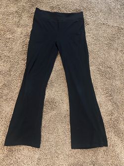 Black Flare Yoga Pants- Gap Youth