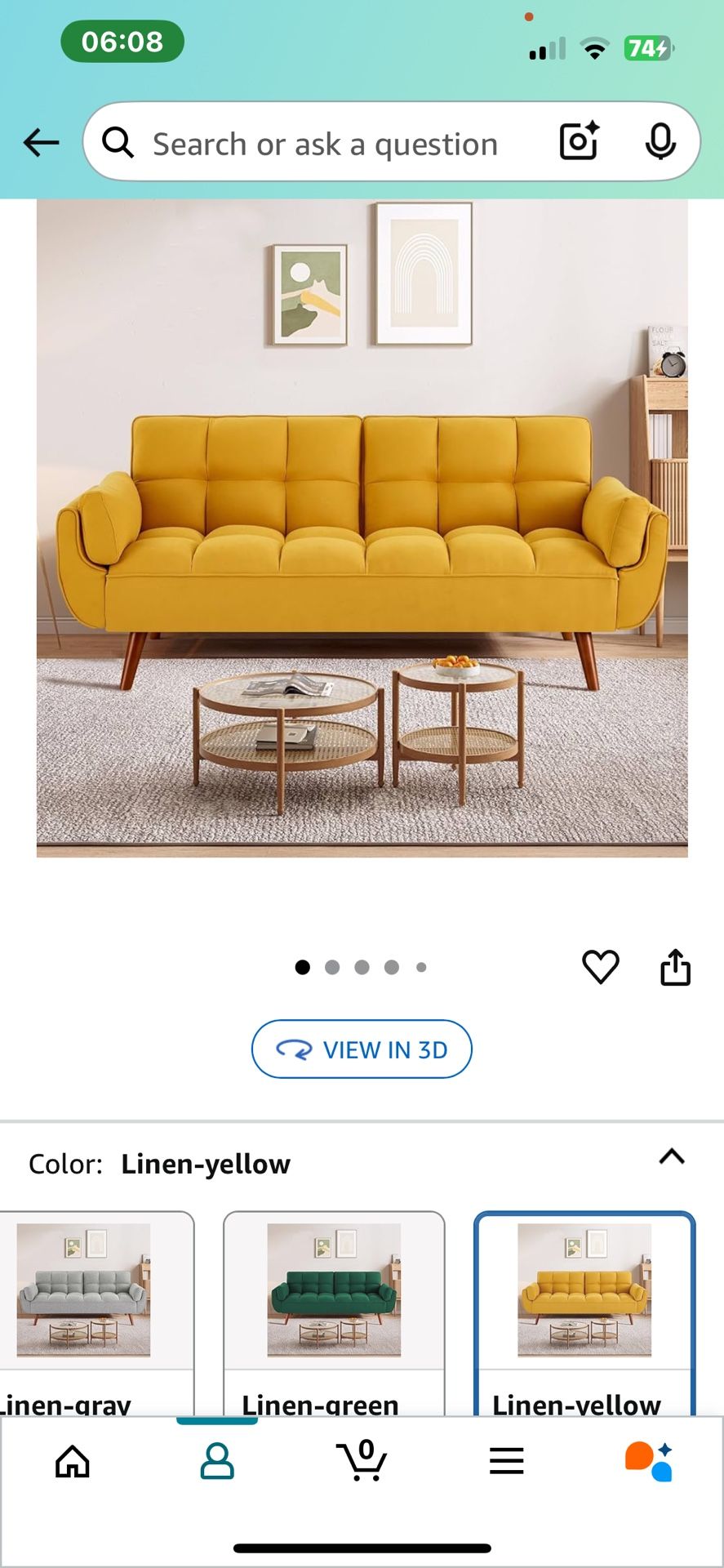 Small futon
