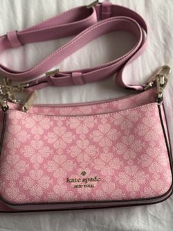 🌸Kate Spade Duet Spade Flower Crossbody Duo Parisian Rose🌸