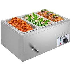 21QT 3-Pan Electric Commercial Food Warmer(Jh2212A)