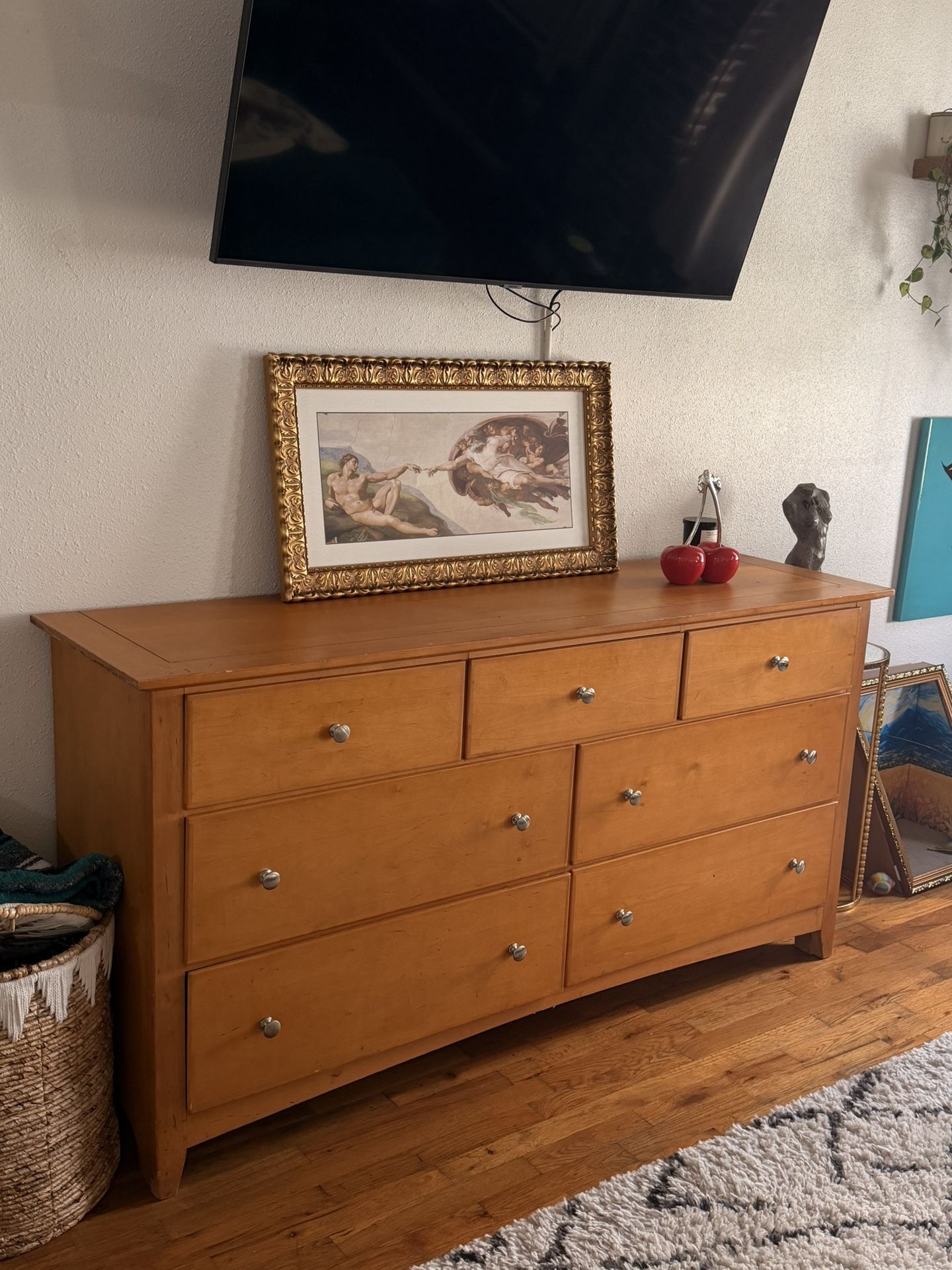 Solid Wood Dresser