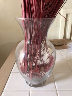 Vase with flower