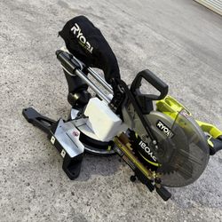 Ryobi 18v One Hp 10in Sliding Miter Saw (tool Only) 
