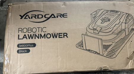 YardCard Robotic Lawnmower ( Black ) 