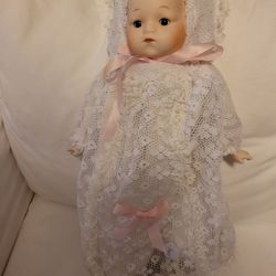Vintage Porcelain Doll