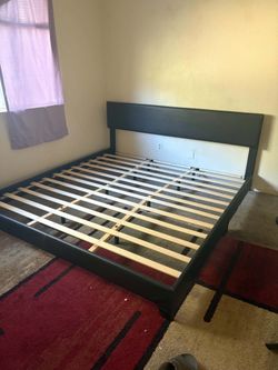 King size bed frame