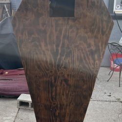 Halloween Coffin Decor