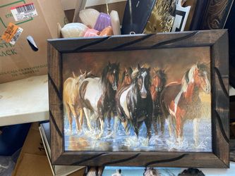 Cuadro de Caballos- $10 Cada Uno