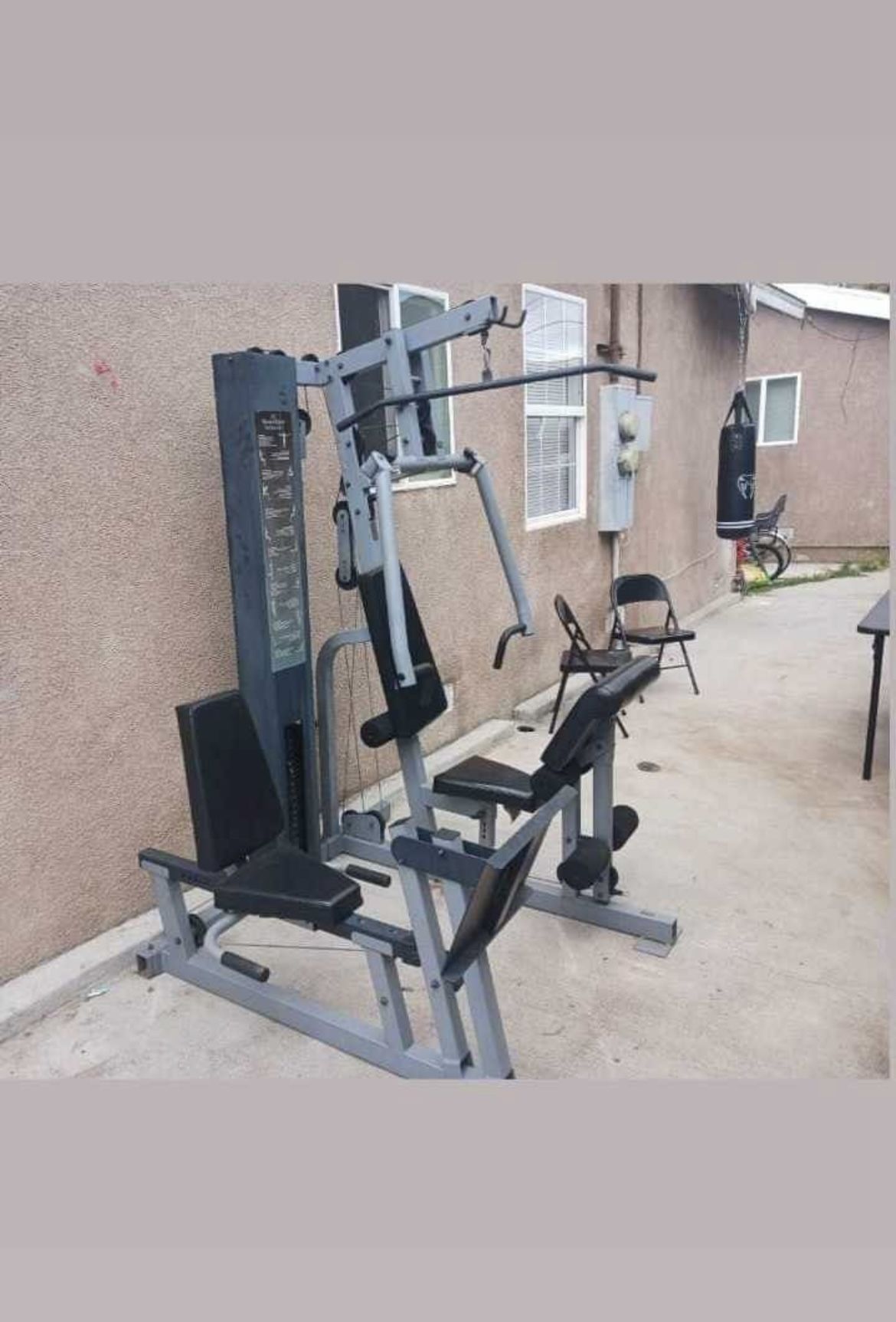 All in one workout bench