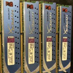 Kingston DDR3 8GB Gaming RAM (4x2GB) in very Good Condition. Tested . 