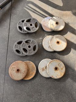 6 Sets Of 10 Pounds 1 Inch Holes 