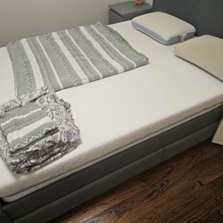 Queen Bed With Mattress