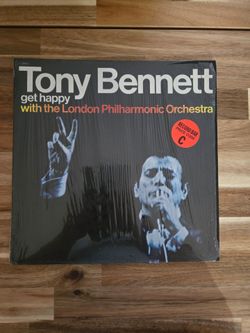 Tony Bennett Get Happy Columbia 12" Black Vinyl LP Picture Disc Jazz Record