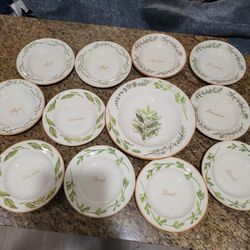 William Sonoma Bouquet Garni Pasta Bowls