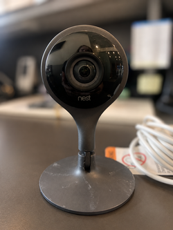 Nest Cam Indoor A0005 1st Gen Wired Security Camera – 1080p