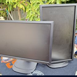 Computer Monitors  Set Of 2