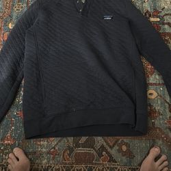 LL Bean Quarter Zip Fleece Size Large Tall 