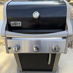 Webber Spirit 3 Burner Stainless Grill