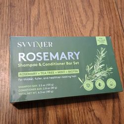 Rosemary  Shampoo And Conditioner Bar Set