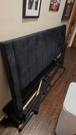 King Bedframe and Headboard