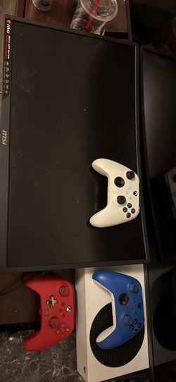 Xbox series S with a monitor 75hz