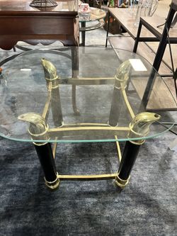 Black And Gold Table