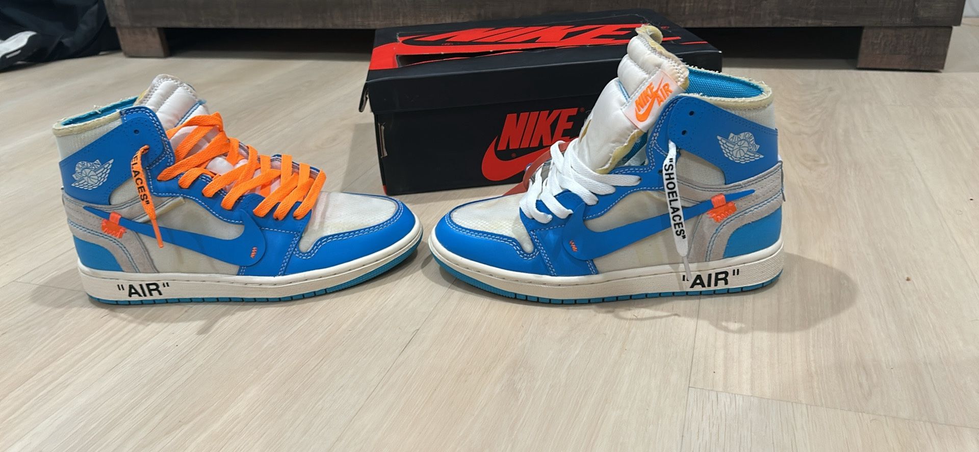 Off White Jordan 1 Unc Retro 