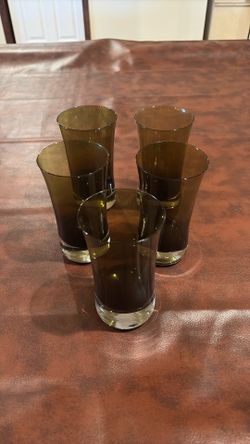 Set of 5 Collins Glasses