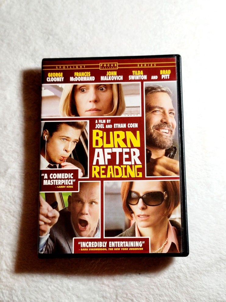 Burn After Reading DVD (2008)