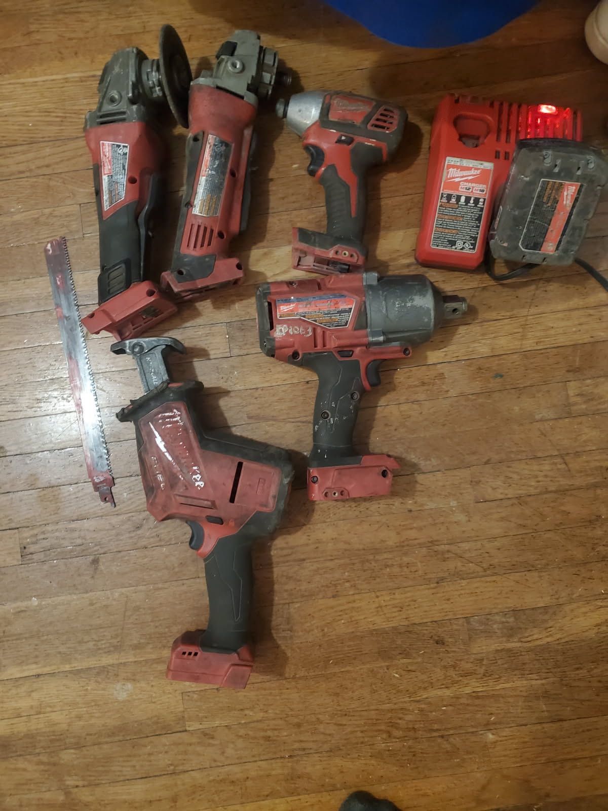 5 Piece Milwaukee M18 set