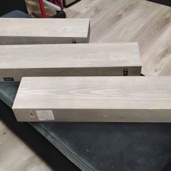 Light Grey Shelves 