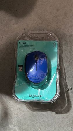 Logitech M170 Wireless Mouse Blue