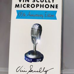 DODGERS VIN SCULLY MICROPHONE 