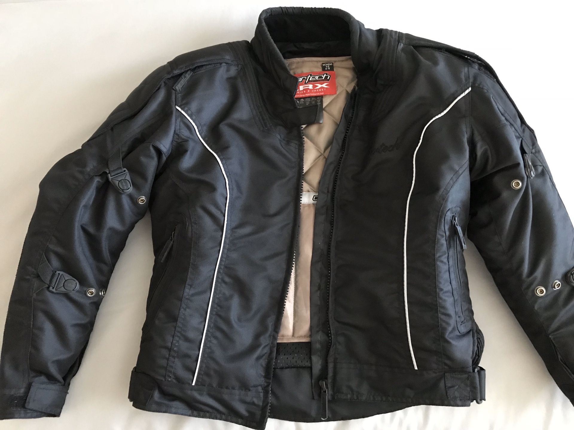 Ladies Cortech lrx motorcycle jacket