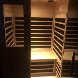 Infrared sauna (2 person and  Low EMF