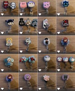 ID badge reels