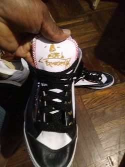 Size12 converse. Mens. Leather upper used