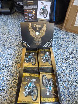 Vintage Harley-Davidson Series 2 Collector's Card Packs