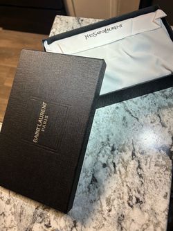 Black YSL Crossbody Bag - Gold Accessories