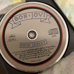 Bon Jovi Cd New Jersey 