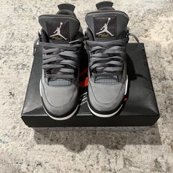 Jordan 4 Cool Grey 2019 Size 8