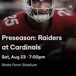 Cardinals vs Raiders 