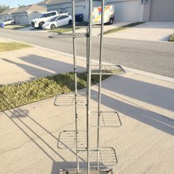  Selling a patio shelf, 56 inches tall.